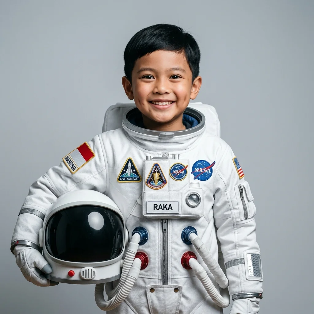 Robby Saputra jadi Astronot